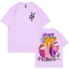 Rap Group PNL Dans La Legende Merch Tshirts Unisex Unisex Clothing Fashion Hip Hop T Shirts High Quality Cotton Oversized Tshirt
