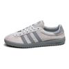 Adidas Originals Bermuda Non-Slip Shock Absorption Low-Top Skate Shoes Men Sneakers Gray Blue BB5267