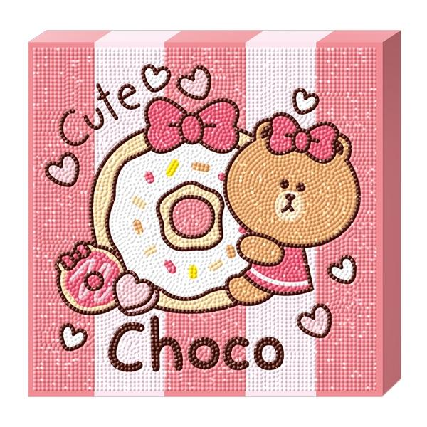 

25 25 Холст типа Cross Line Friends Donut Choco Корейская игрушка