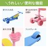 UP STORE Kick Height with LED Tires Scooter, 3-Wheel Kickboard, Kids' Tricycle, 3-Stage Adjustment, Seat, 2-Way Use, Lightweight, Sturdy, Stable,