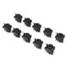 10pcs XLR Female Jack Socket Connector 6.5mm Panel Mount Socket Connector for AV Equipment Car