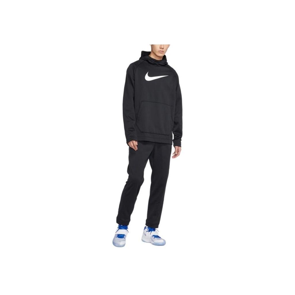 Nike Therma Fleece Hoodie Pullover Men Tops Black CV4680-010