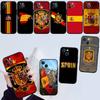 Spain Flag Phone Case for Motorola Moto Edge 60 60s 70 G86 G56 G54 E14 G04S G45 G54 G64 X30 X40 X50 S30 S50 Pro Power Tylus