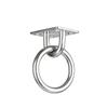 6mm Stainless Steel Pad Eye Plate U-Shaped Hook Marine Hardware For Ship Yacht Sun Shade Sail Hammock Wall Ceiling Mount Hanger