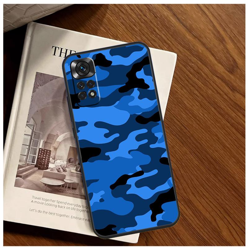 Army Camo Camouflage Case For Xiaomi Redmi Note 11 10 9 12 13 14 15 Pro Plus Cover For Redmi 15 C 10C 13C 12C 14C