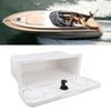 Boat Storage Box Multifunctional Cup Holder Design Rain Proof  ing Yacht Dock Box with Concealed Button Lock