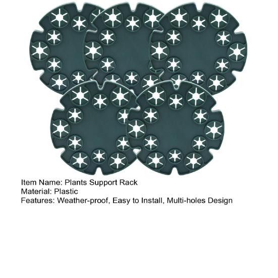 2/5Pcs Climbing Plant Support Rod Holder Weather-proof Heavy Duty Outdoor Garden Climbing Plants Fixing Rack