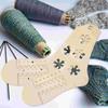 Wooden Sock Blockers Adjustable Sock Knitting Crochet Stocking Display Molds Knit Sock Form Stretchers