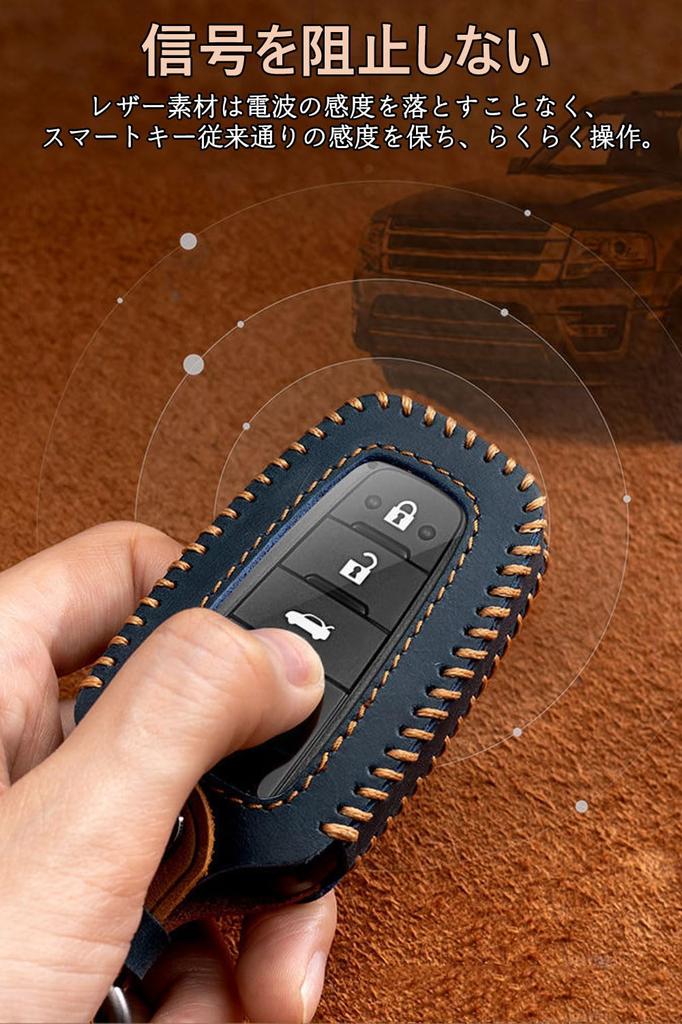 Key Case for Toyota Harrier New Land Cruiser 250 Key