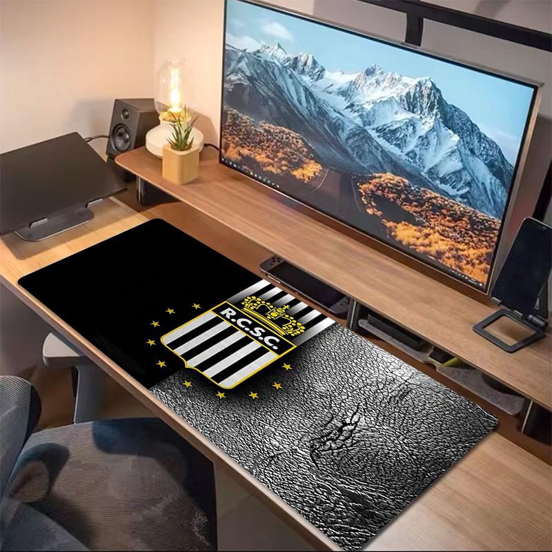 Royal Club Crest Large Size Mouse Pad Large Gaming Table Cushion Nonslip Laptop Tablet Big Mousepad Xxl Mat Mini Pc Playmat With Lock Edge