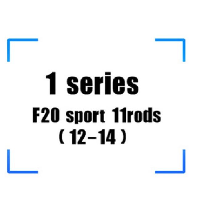 3ks ABS Pro BMW Řada 1 F20 F21 F40 E87 E82 E81 E88 Závodní Mřížka Klip na Lištu M Power Performance