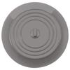 6 Inches Large Silicone Drain Plug Hair Stopper Flat Suction Cover Tub Stopper Leakage-proof Drain Cover Bathroom Accessories
