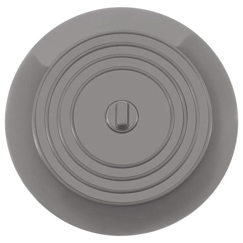 6 Inches Large Silicone Drain Plug Hair Stopper Flat Suction Cover Tub Stopper Leakage-proof Drain Cover Bathroom Accessories