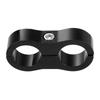 uxcell AN10 Car Hose Separator Clamp Fuel Line Connector for