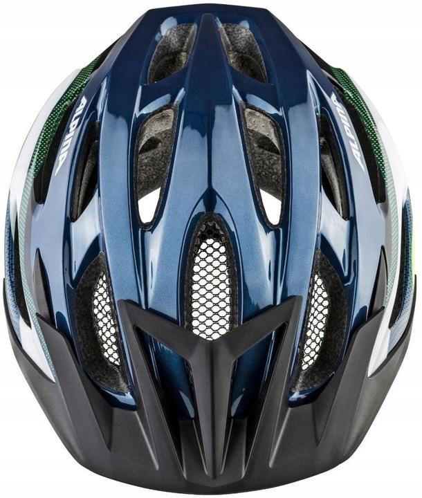 Kask Rowerowy Alpina Mtb 17 Darkblue-Neon 54-58