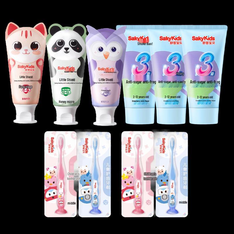 Shuke Baby Anti-Cavity Children s Oral Care 10-Piece Set