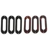 3pcs Metal Single Coil Pickup Mounting Ring for ST Style Guitar Replacements 10.5 X 4cm