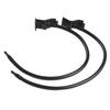 2Pcs For Ford Explorer 2011 2012 2013 2014 2015 2016 2017 2018 Car Windshield Wiper Washer Nozzle Sprayer BB5Z-17603-A Black