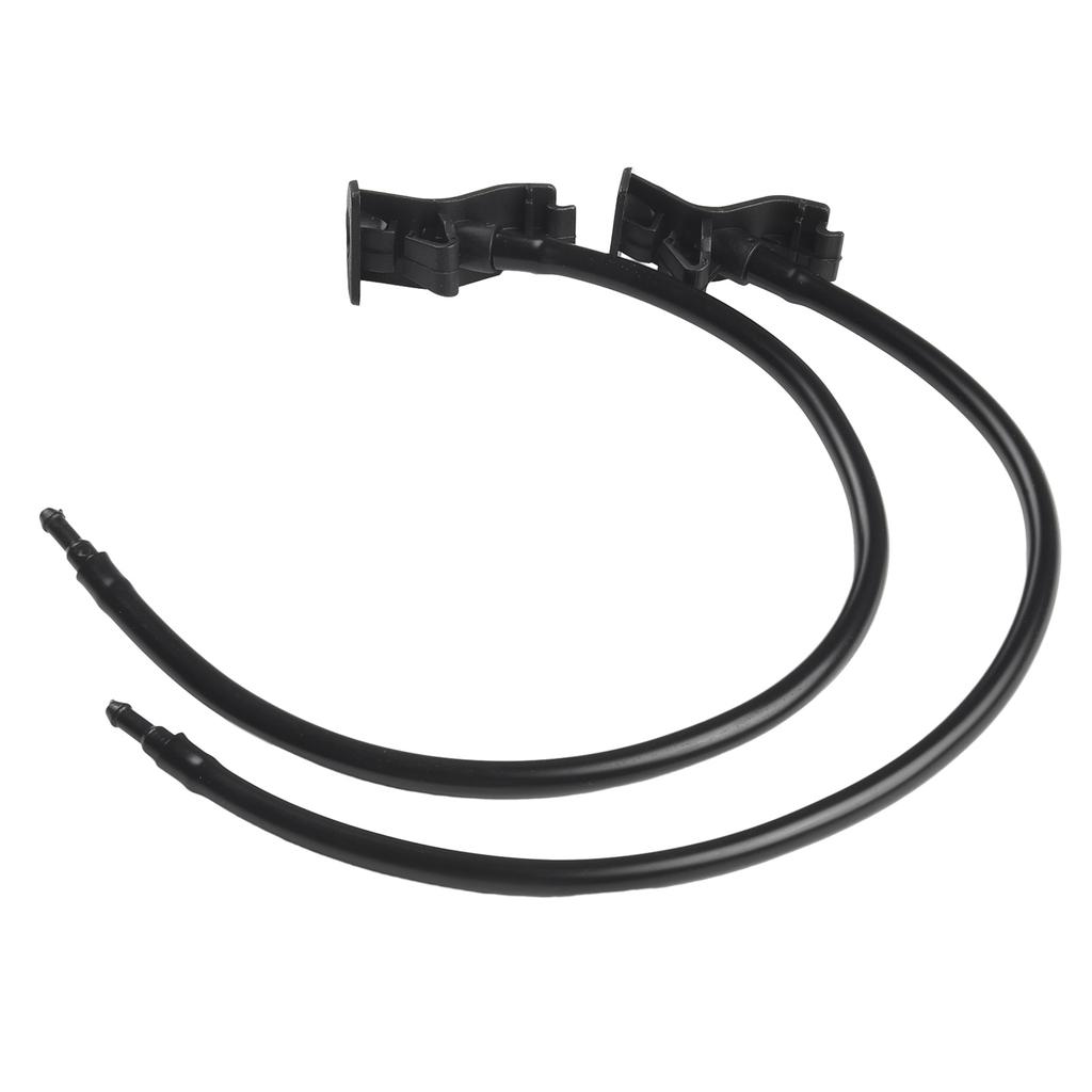 2Pcs For Ford Explorer 2011 2012 2013 2014 2015 2016 2017 2018 Car Windshield Wiper Washer Nozzle Sprayer BB5Z-17603-A Black