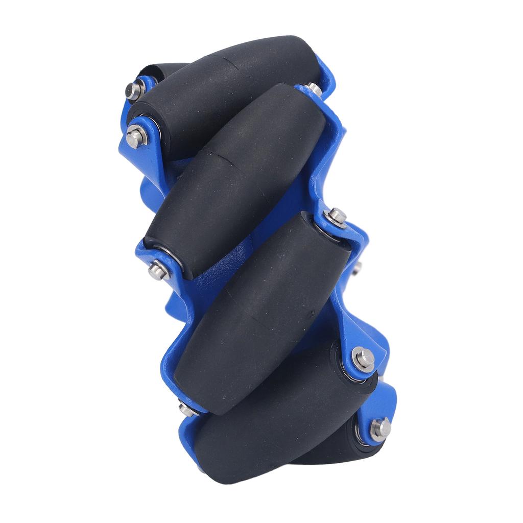 3in 45 Grad Omnidirektionales Rad mit 8 TPU-Gummi-Antriebsrollen Industrieroboter-Autoteile Links 5606‑0100‑0076