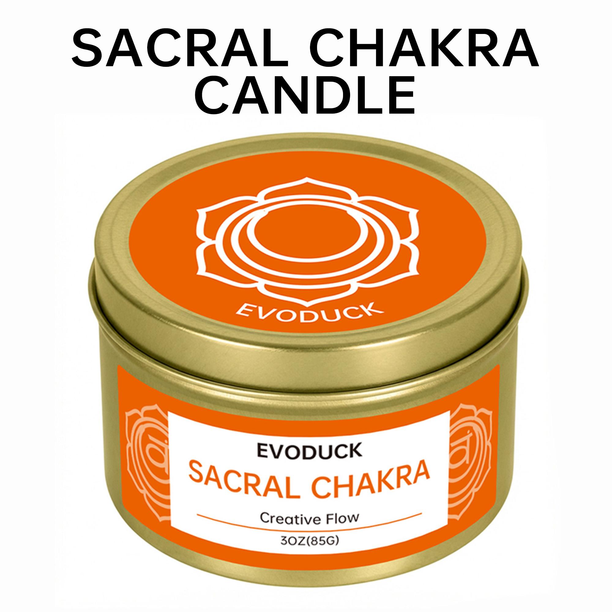 

EVODUCK THIRD EYE Chakra Scented Candles -3oz with Gift Box Spiritual Gifts for Women,Men,Valentines Day Birthday&Anniversary
