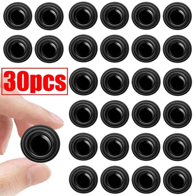 Tampon en silicone anti-collision pour portière de voiture, autocollant, fermeture de porte, insonorisé, silencieux, joint, accessoires automobiles