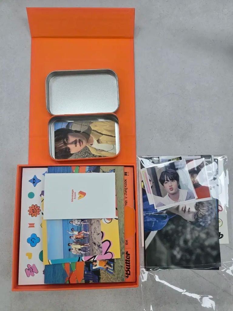 [USED] BTS Butter Album Unboxing with Jin (Seokjin) Photo Card