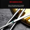304 Stainless Steel Spoons Ice Cream Spoons Long Handle Coffee Spoons Stirring Spoons Golden Texture Teaspoon Kitchen Utensils