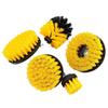 5-Piece Electric Drill Brush Set for Cleaning: Brush Heads, Bristle Brush, Car Wheel Brush