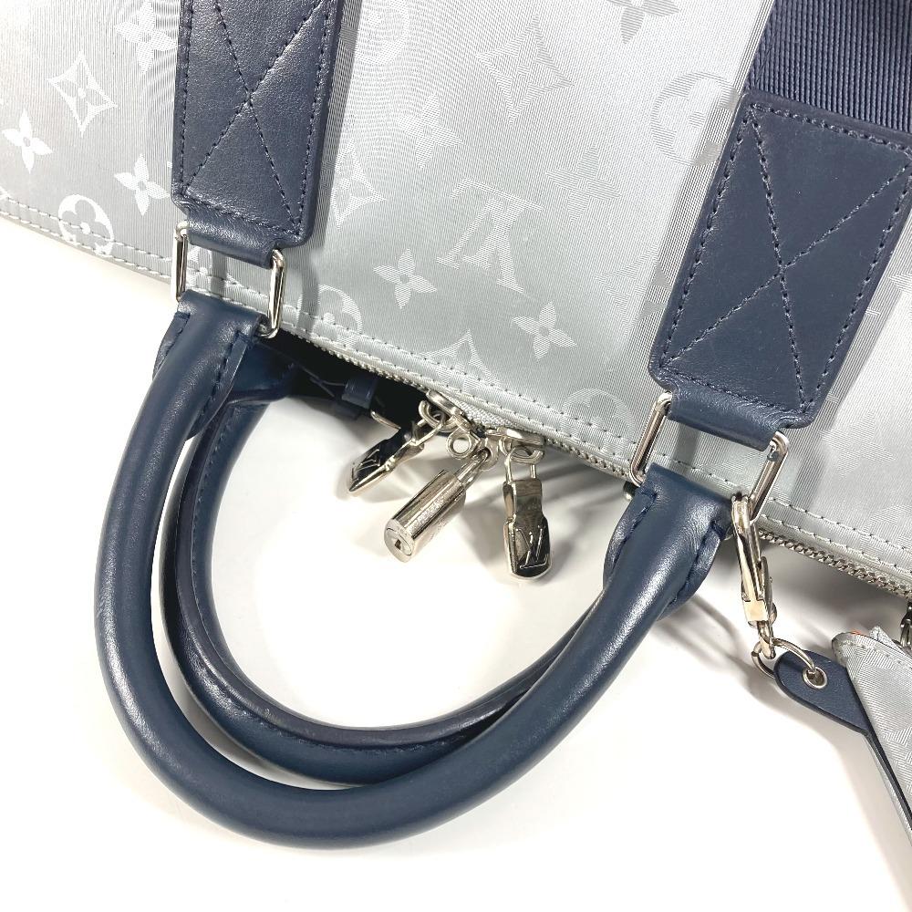 Louis Vuitton M44170 Monogram satellite Keepall-Bandouliere 50 travel Duffle Bag