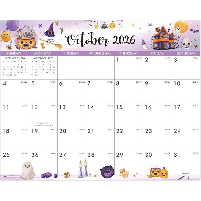 2026 Magnetic Calendar - 2026 Calendar from Jan.2026 - Dec.2026, Magnetic Calendar for Refrigerator, 8  × 10 , Tear-off Pad, Perfect Fridge