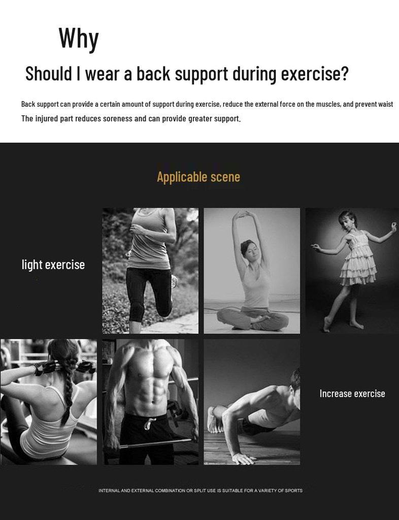 Cross-Border Fitness Waist Support: Breathable Weightlifting and Mountaineering Compression Belt