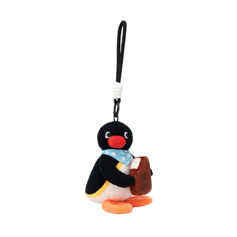 Pingu & Pinga Plush Doll Keychain – Cute Bag Charm and Backpack Accessory