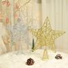 Christmas Tree Top Ornament Stars LED Luminous Stars Holiday Party Decoration