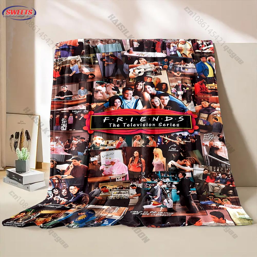 3D Classic Friends Theme Printed Blanket,Bedroom Living Room Sofa Chairs Bed Decor Blanket Wonderful Gift Blanket Fast Shipping