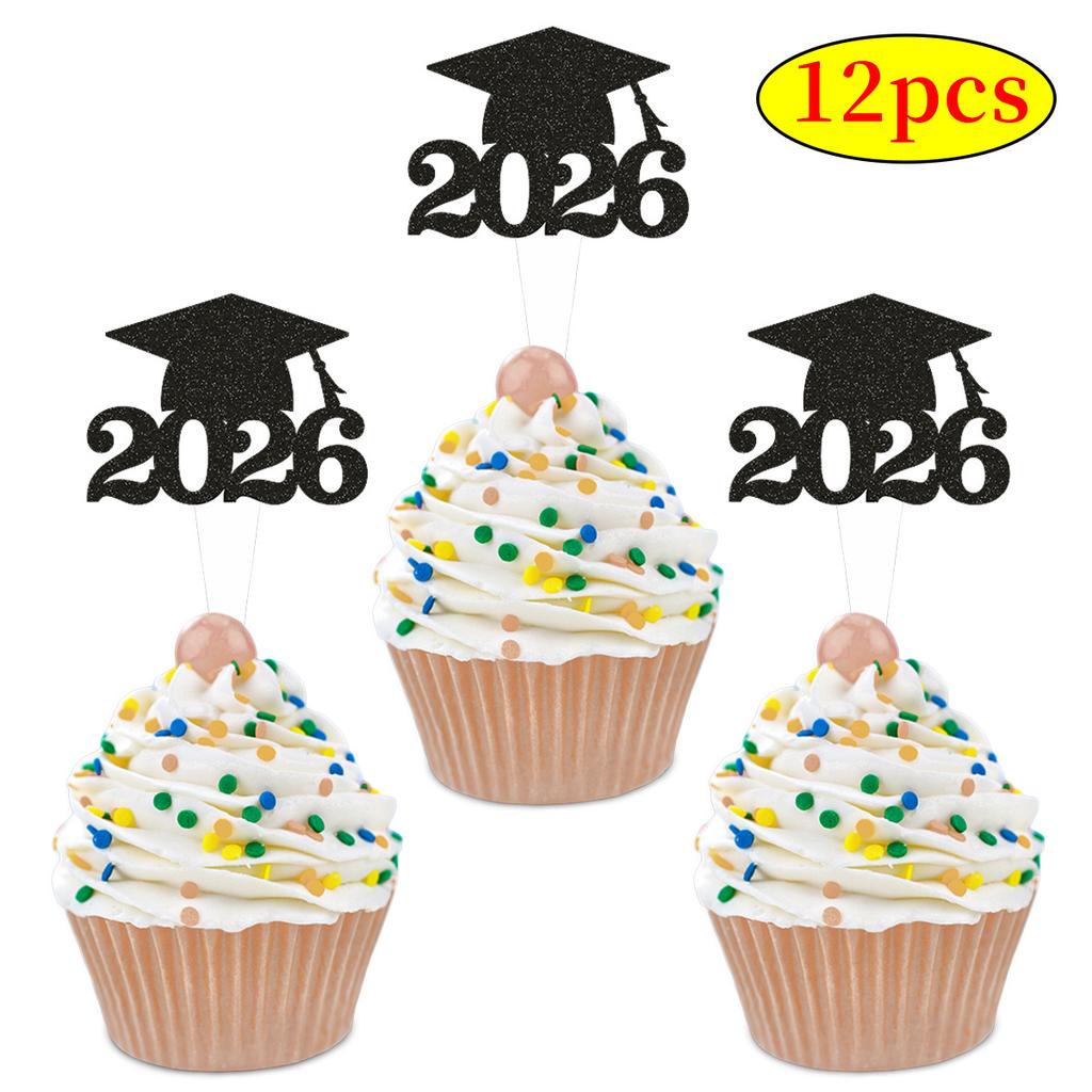 Graduation Season Party Decoration Insert Graduation Ceremony Cake Power Strip