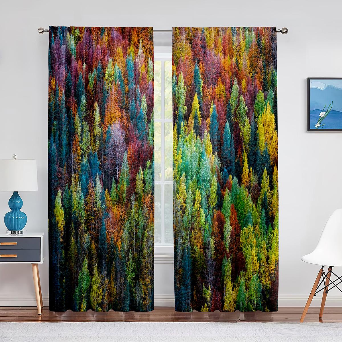 Прозрачная вуаль с лесом — фото 15