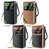 Portable AM/FM/SW Pocket Radio with Rechargeable Battery Wired Earphone Mini FM Receiver Radios