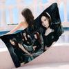 Korean Kpop Group A-Aespas Microfiber Printed Beach Towel Mountain Climbing Yoga Beach Swimming Running Absorbent Soft Towel