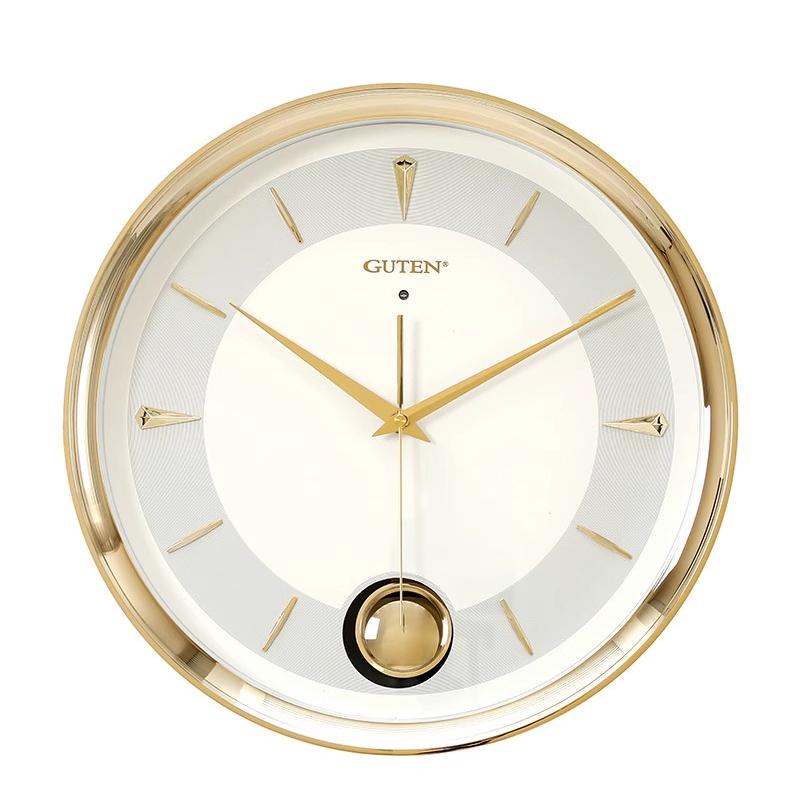 Nordic Light Luxury Clock Wall Interior Design Living Room Aesthetic Wall Clock Modern Creative Fashion Wanduhr Wall Decor
