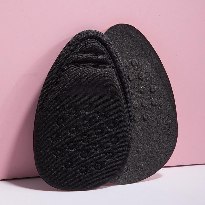 1 par de plantillas antideslizantes para el antepié, almohadillas para los pies delanteros, 1 par