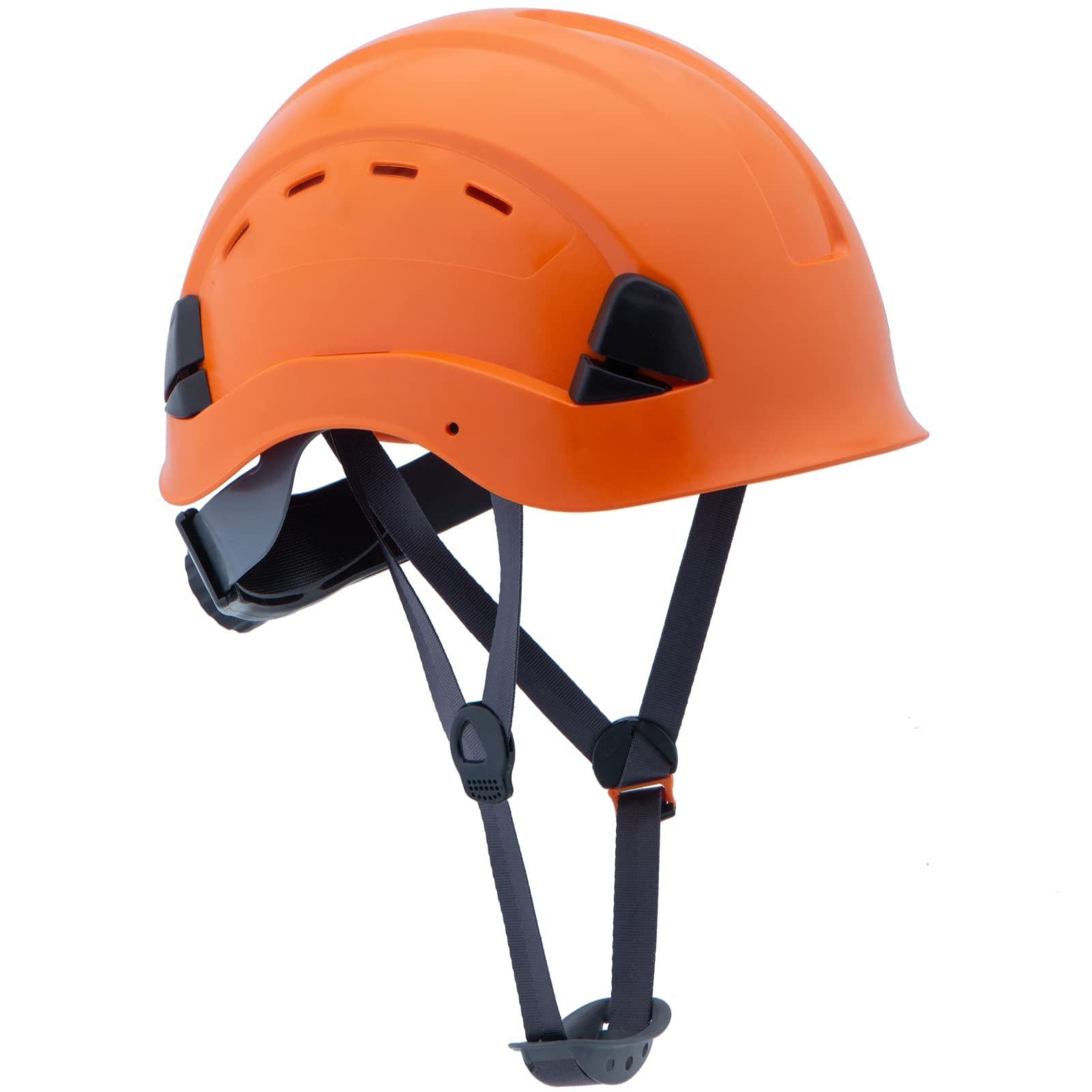 

Защитная каска, одобренная ANSI Z89.1, вентилируемая защитная каска, 6-точечная храповая подвеска, идеально подходит для строительных работ