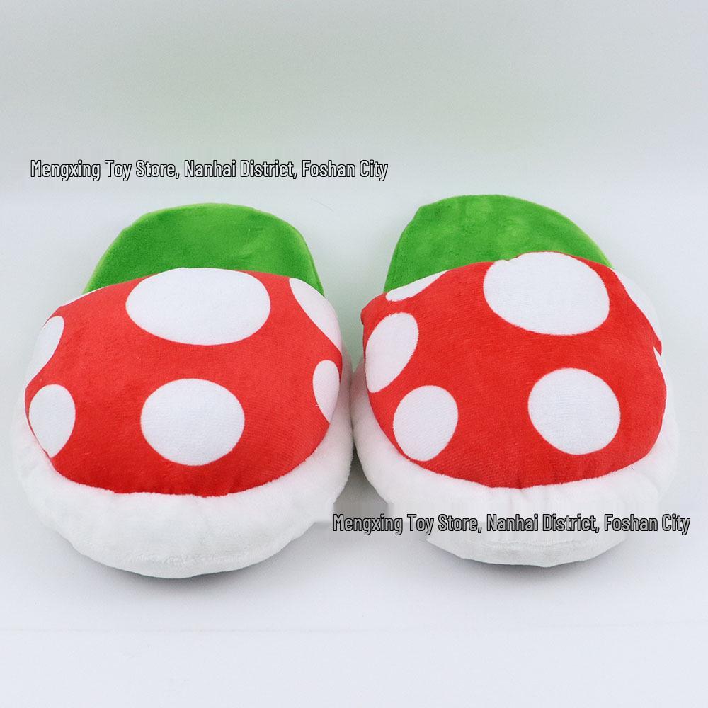 

Anime Mario Piranha Plant Plush Slippers - Cute Indoor Cotton Shoes Minimum 50 pairs