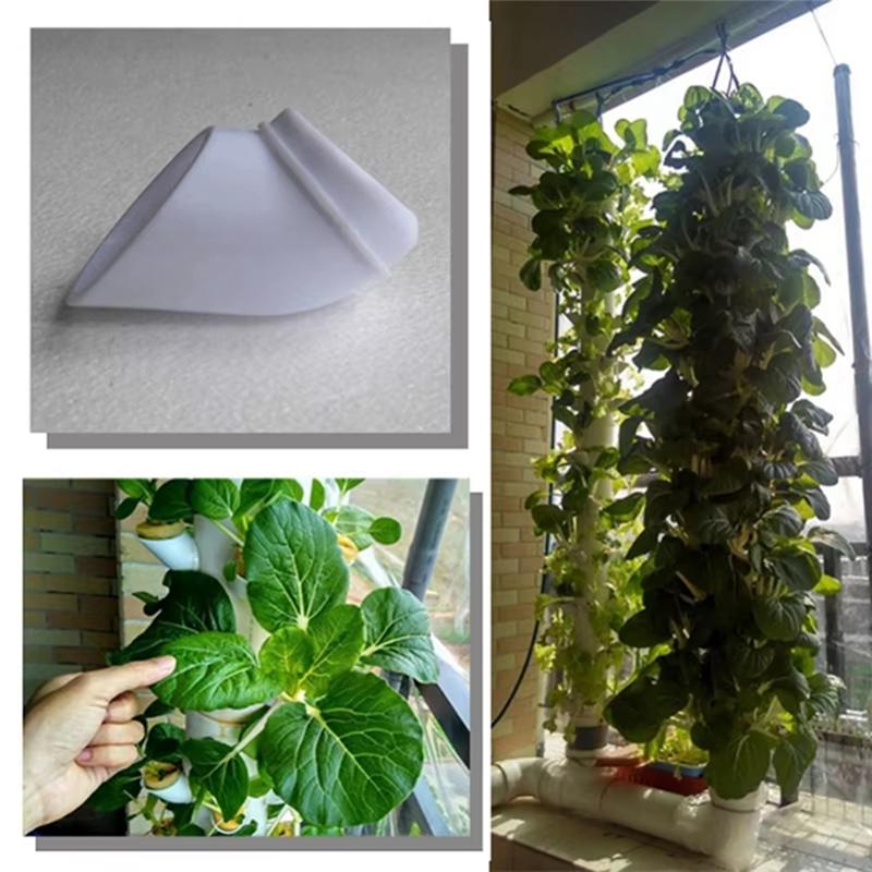 M-Moderno-Contenitore Torre Verticale Idroponica Tazza per Piantagione Idroponica Fai-da-te Contenitore per Fiori Vaso per Crescita Piante Tazza