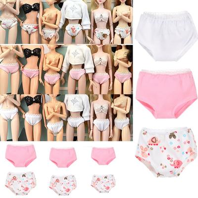 Cute Gift Dollhouse Decoration Doll's Briefs Mini Clothes Doll's Knickers Toys Accessories