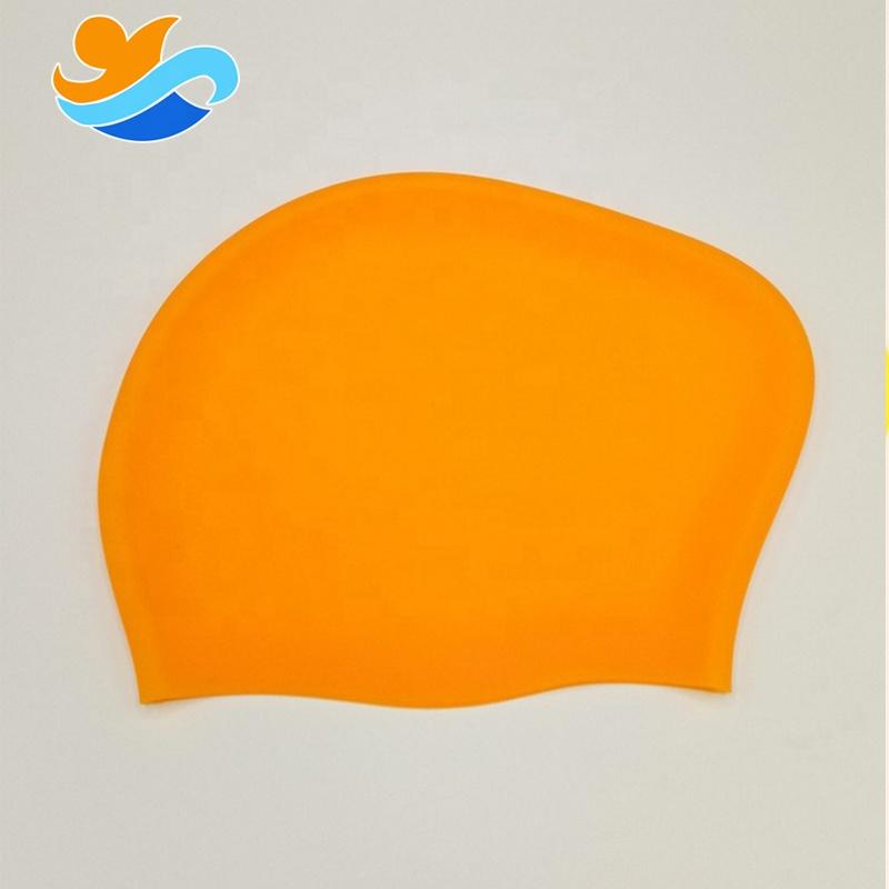 Long Hair  Silicone Swim Caps for Women Competition Swimming Hat Waterproof Swimming Cap