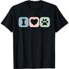 Hopfen I Love Animals Dog Cat Rescue Owner Gift T-Shirt