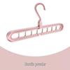Multifunctional 9-Hole Rotating Hanger for Household Storage and Clothes Organization