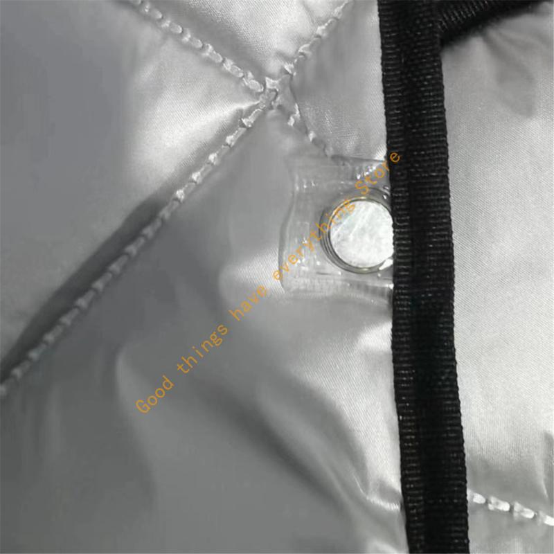 Copertura Scalda Acqua Tessuto Oxford Cerniere Antivento Chiusure Copertura Scalda Patio 55KF