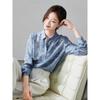 Women's Long-sleeved Fashionable Korean Style Loose Printed Top